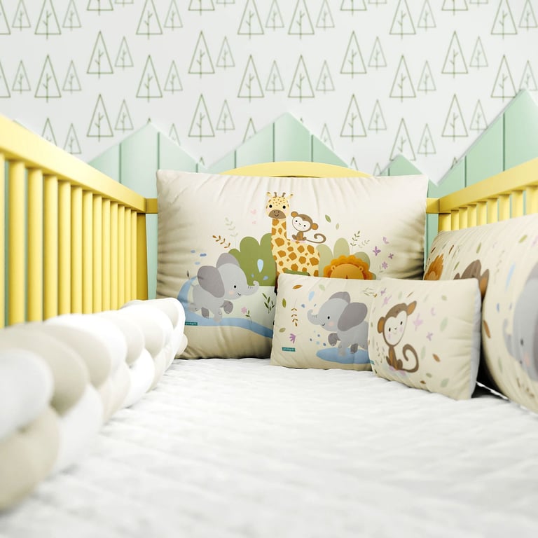 Kit Berço Trança Selva Baby — vista alternativa