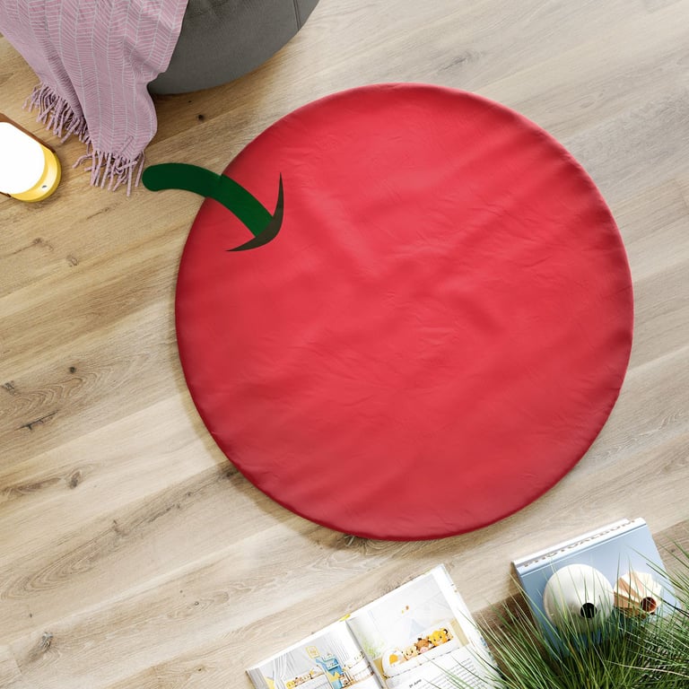 Tapete Redondo Infantil Cerejinha 91cm — vista alternativa