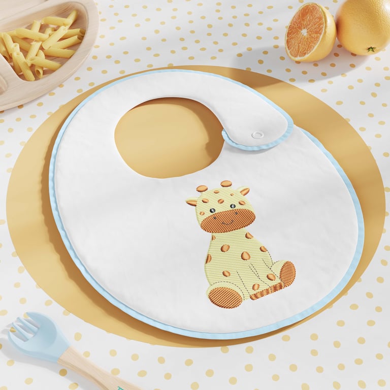 Babador Amiguinhos Safári Girafa — vista alternativa