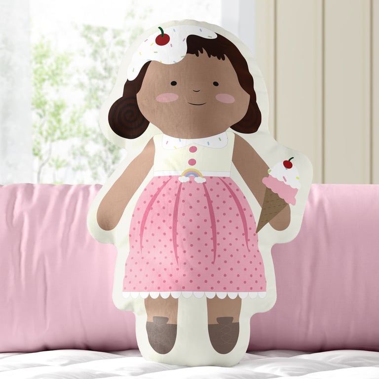 Almofada Menina Docinho 30cm