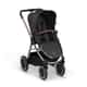 Kit Carrinho de Bebê Samba Dolphin com Bebê Conforto Tulip Black Diamond, Moises e Adaptador - ABC Design - imagem 2