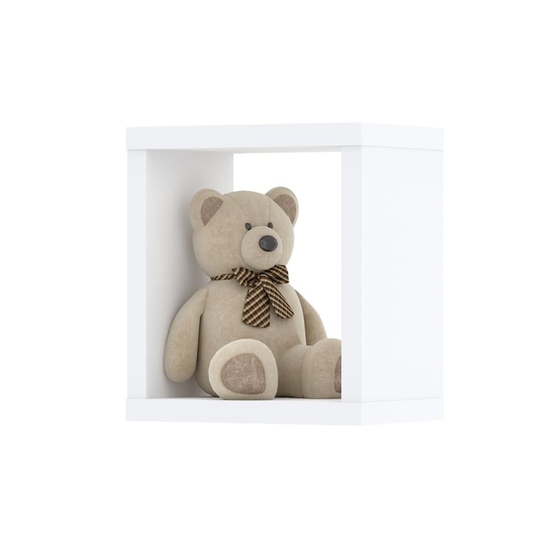 Nicho Infantil Branco Aquarela - Henn