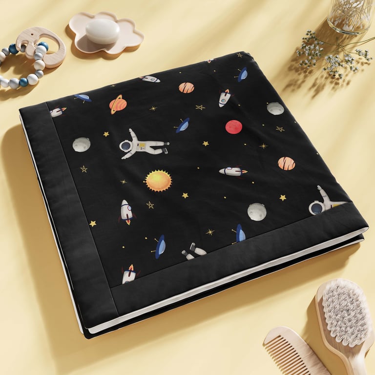 Manta Menino Astronauta 80cm