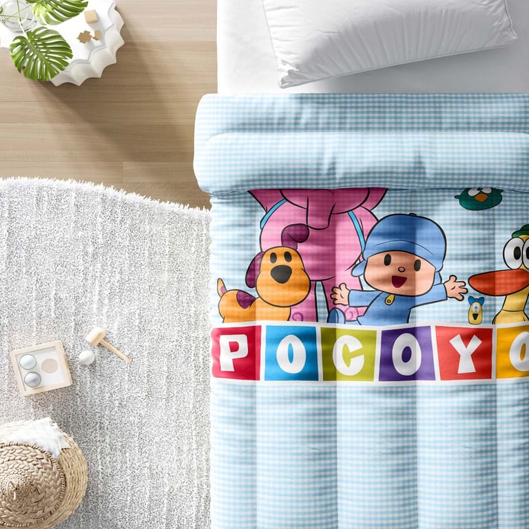 Edredom Infantil Solteiro Pocoyo