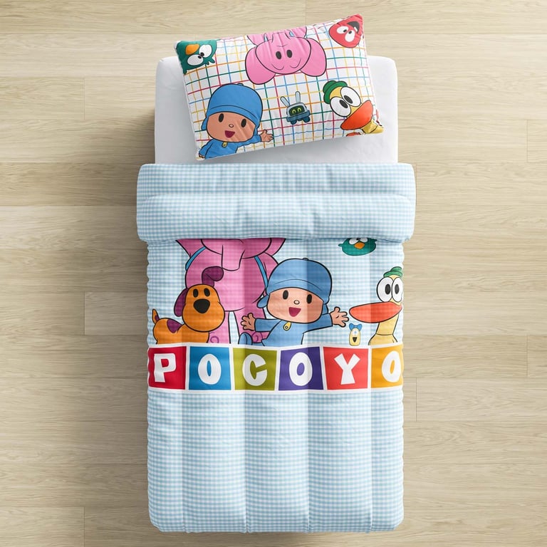 Edredom Infantil Solteiro Pocoyo — vista alternativa