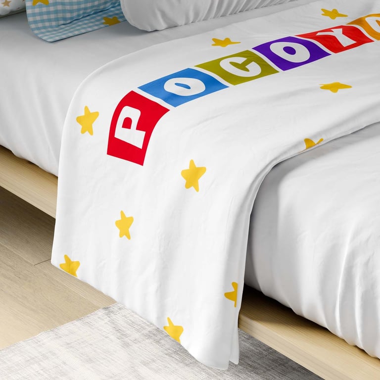 Manta Infantil Solteiro Dupla Face com Soft Pocoyo 1,20m — vista alternativa