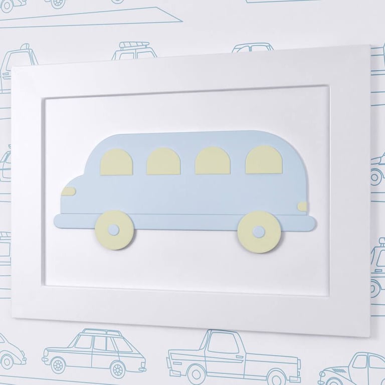 Quadro Ônibus Amarelo