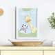 Quadro MDF Amiguinhas Zebra e Girafa 36cm - imagem 2