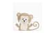 Quadro MDF Amiguinho Macaco 25cm - imagem 1