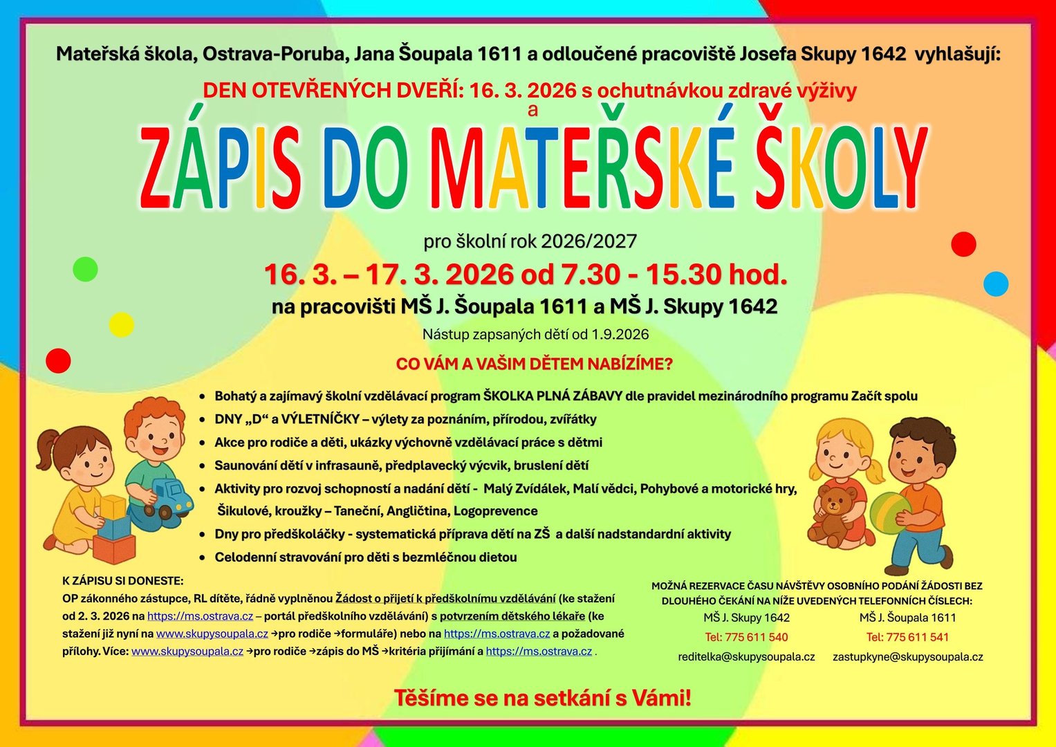 Zápis do MŠ | Obrázek