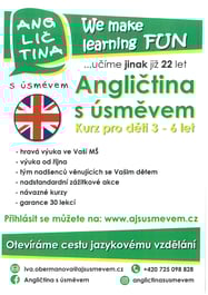 Kroužek Angličtina  s úsměvem v MŠ | Obrázek