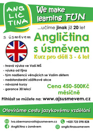 Kroužek Angličtina  s úsměvem v MŠ | Obrázek