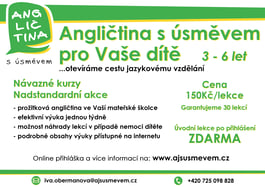 Kroužek Angličtina  s úsměvem v MŠ | Obrázek