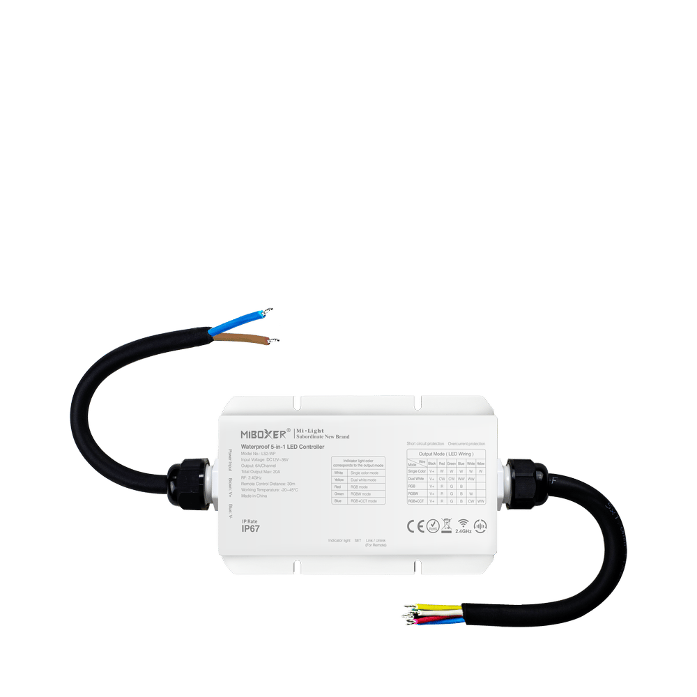 Waterproof 5-in-1 LED Controller