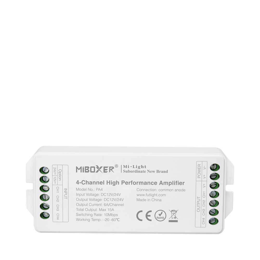 4-Channel High Performance Amplifier