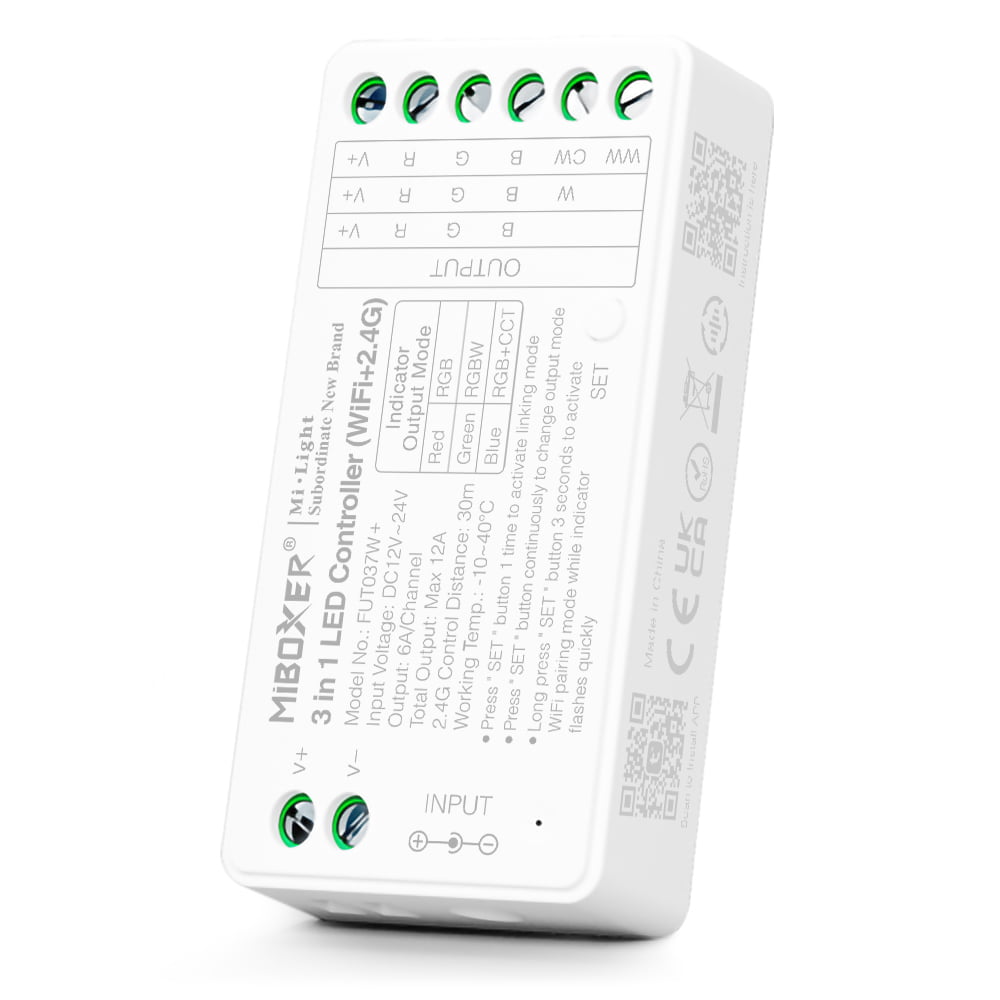 3 in 1 LED Strip Controller (WiFi+2.4G)