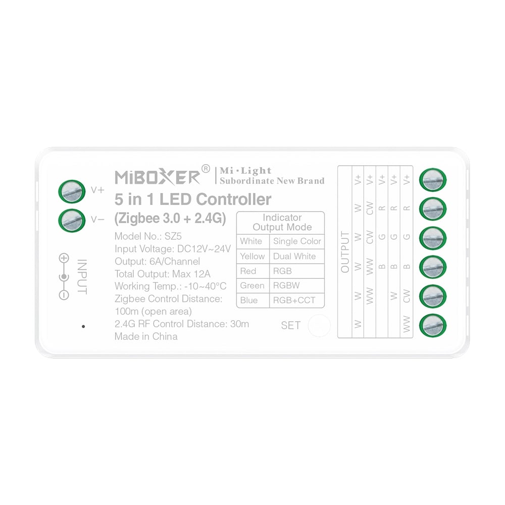 (FUT037Z+) 5 in 1 LED Controller (Zigbee 3.0+ 2.4G)