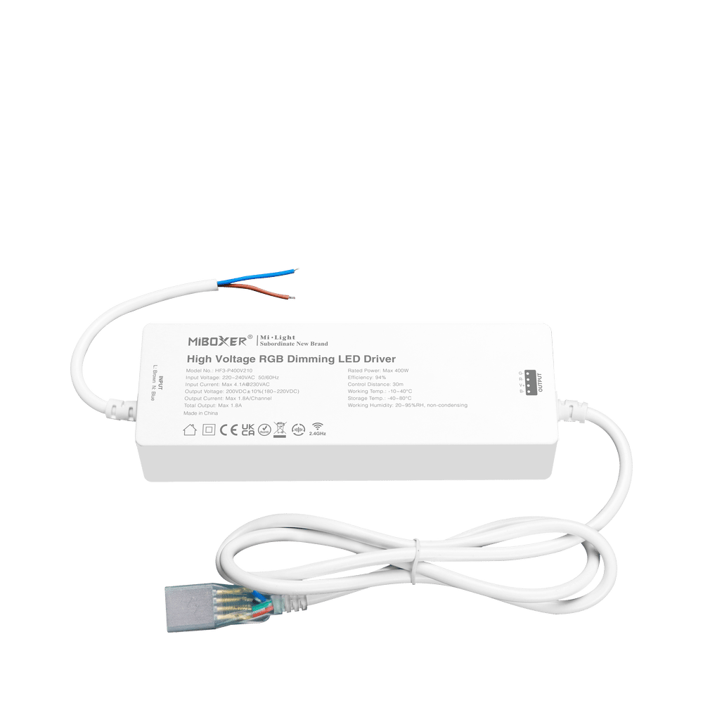 Kontroler RGB&nbsp;210VDC&nbsp;400W do&nbsp;taśm&nbsp;LED&nbsp;HV