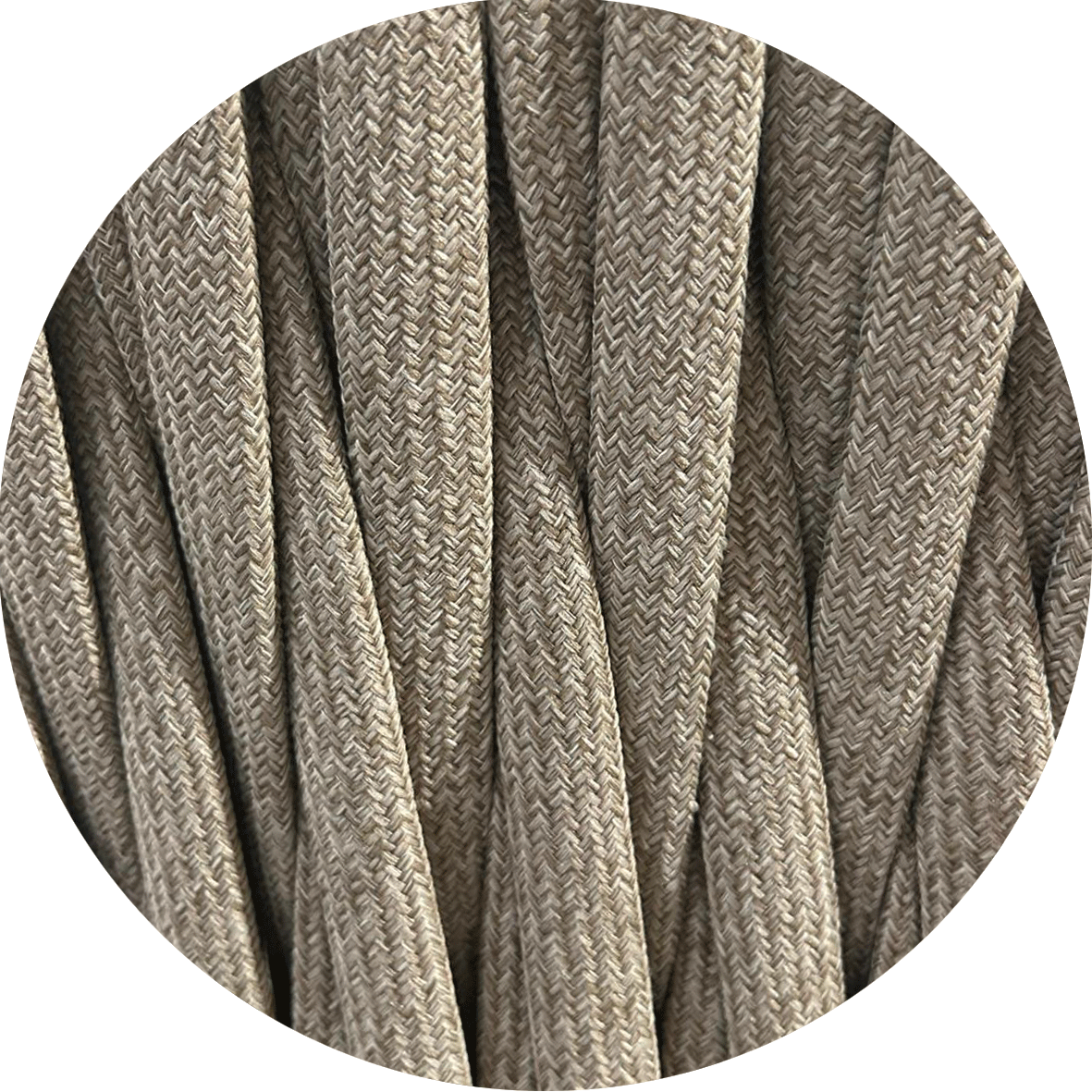 Braided weaving - Clouded rope