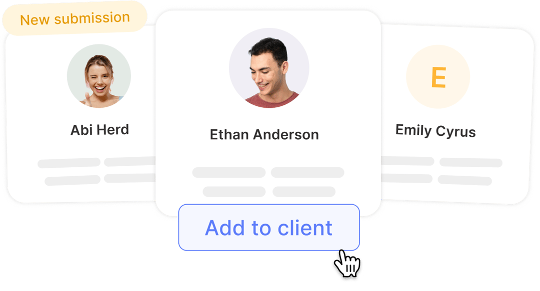 sync with client