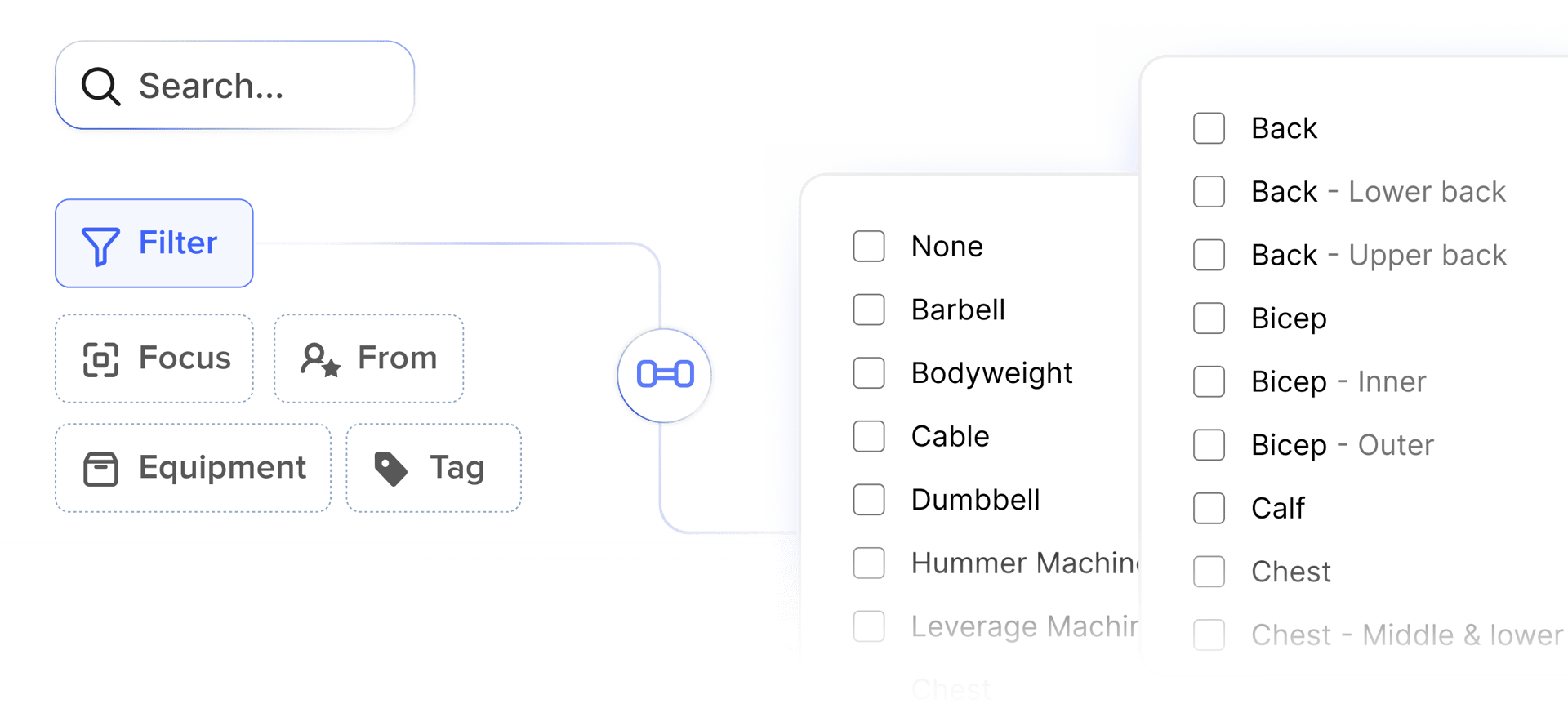 precision filter and target