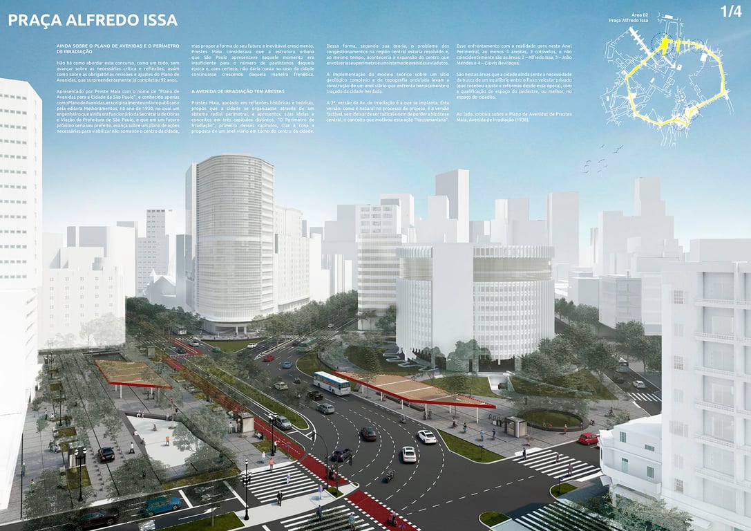 Centro urbano de Fartura (SP)