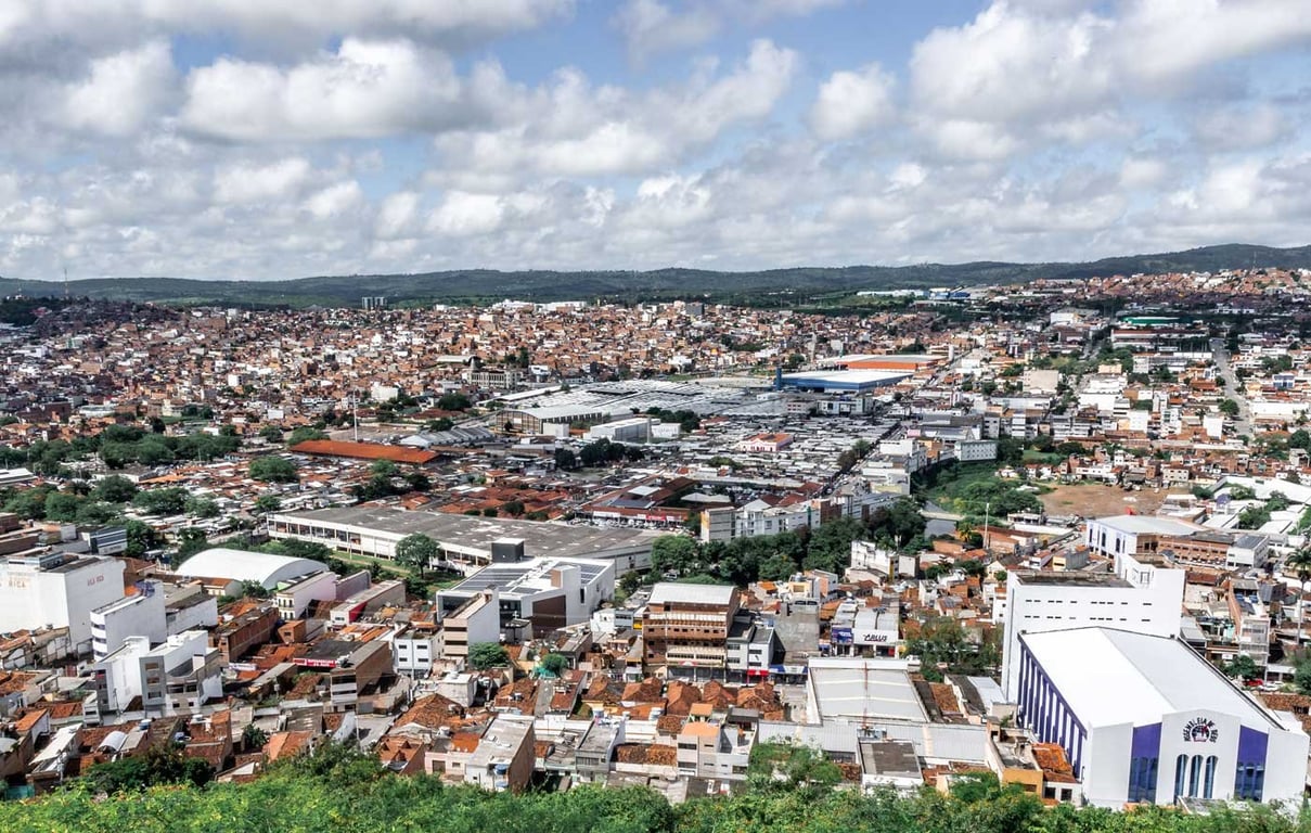 Vista urbana de Iati PE