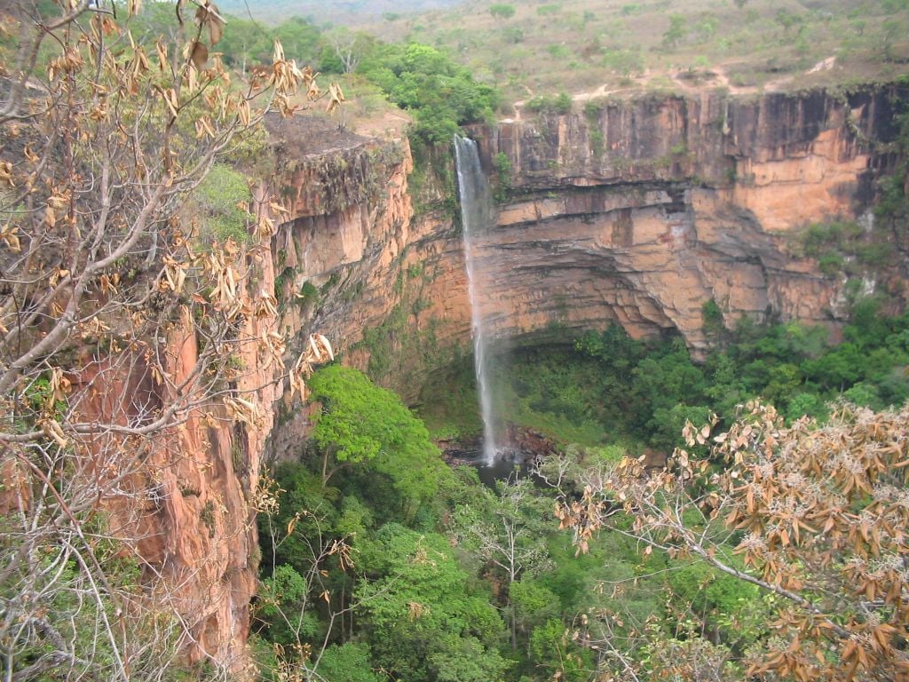 Chapada dos Guimarães, cartão-postal próximo a Cuiabá