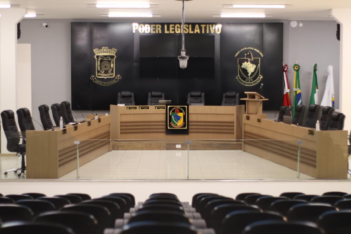 Plenário de Câmara Municipal (imagem ilustrativa)