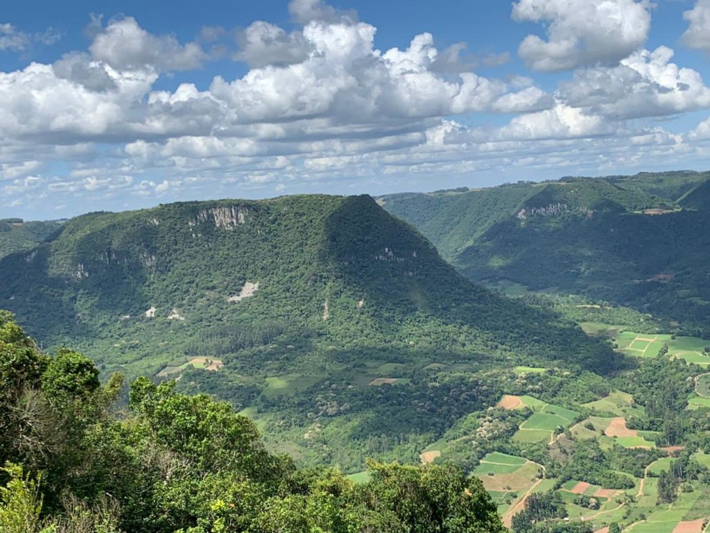 Paisagem do interior do Rio Grande do Sul