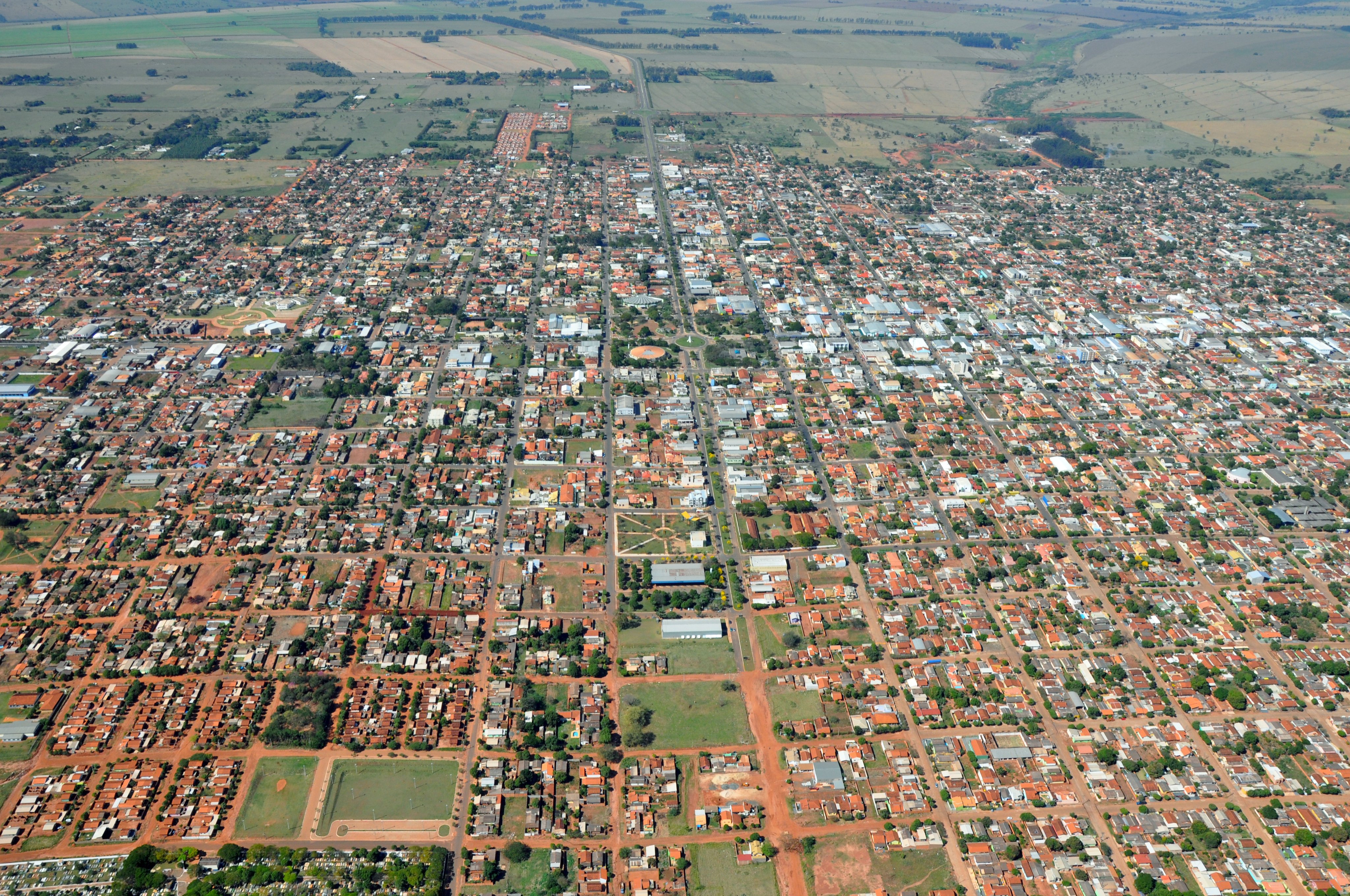 Vista urbana de Nova Andradina