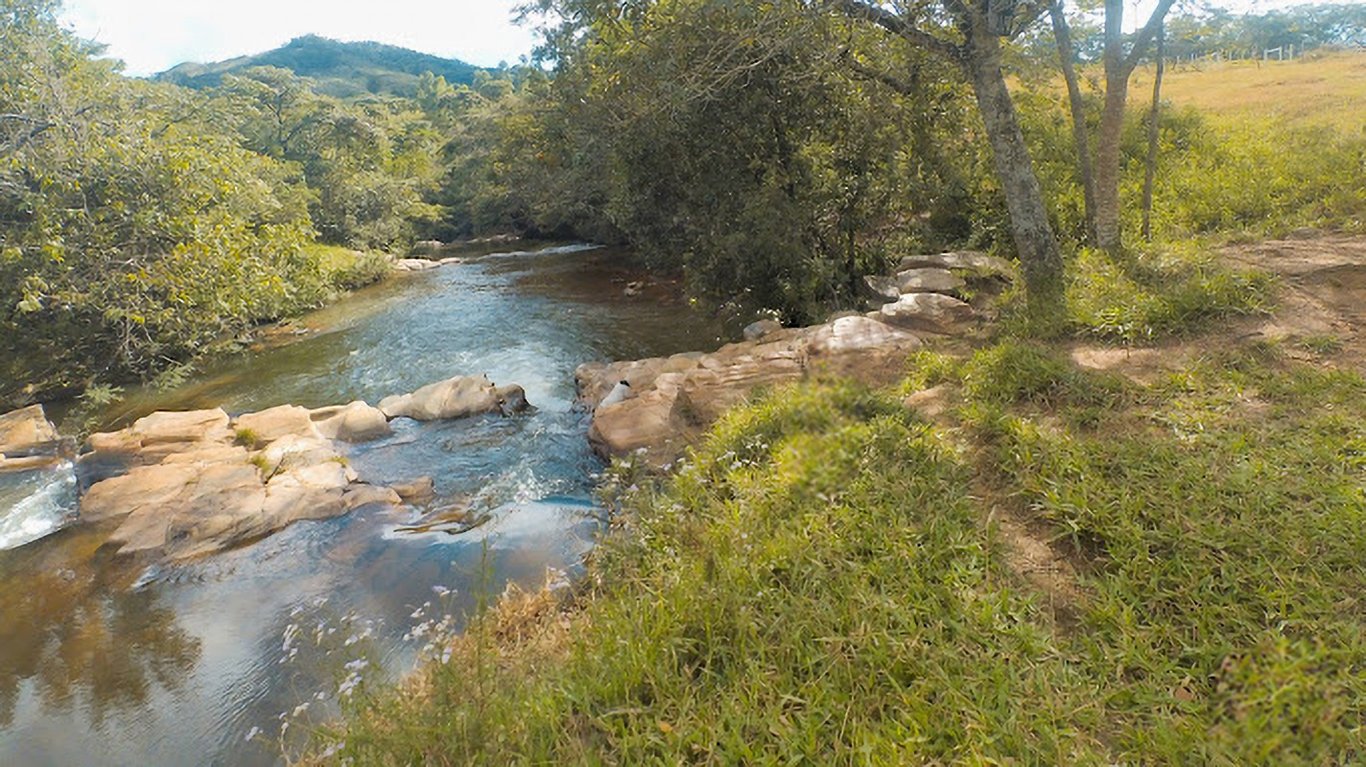 Paisagem natural em Luminárias MG, no Sul de Minas