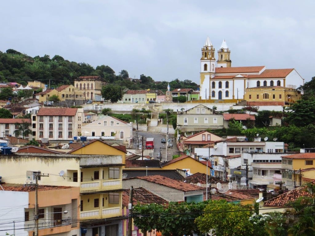Vista urbana no Agreste pernambucano