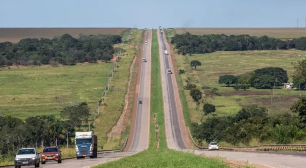 BR-163 no Mato Grosso do Sul