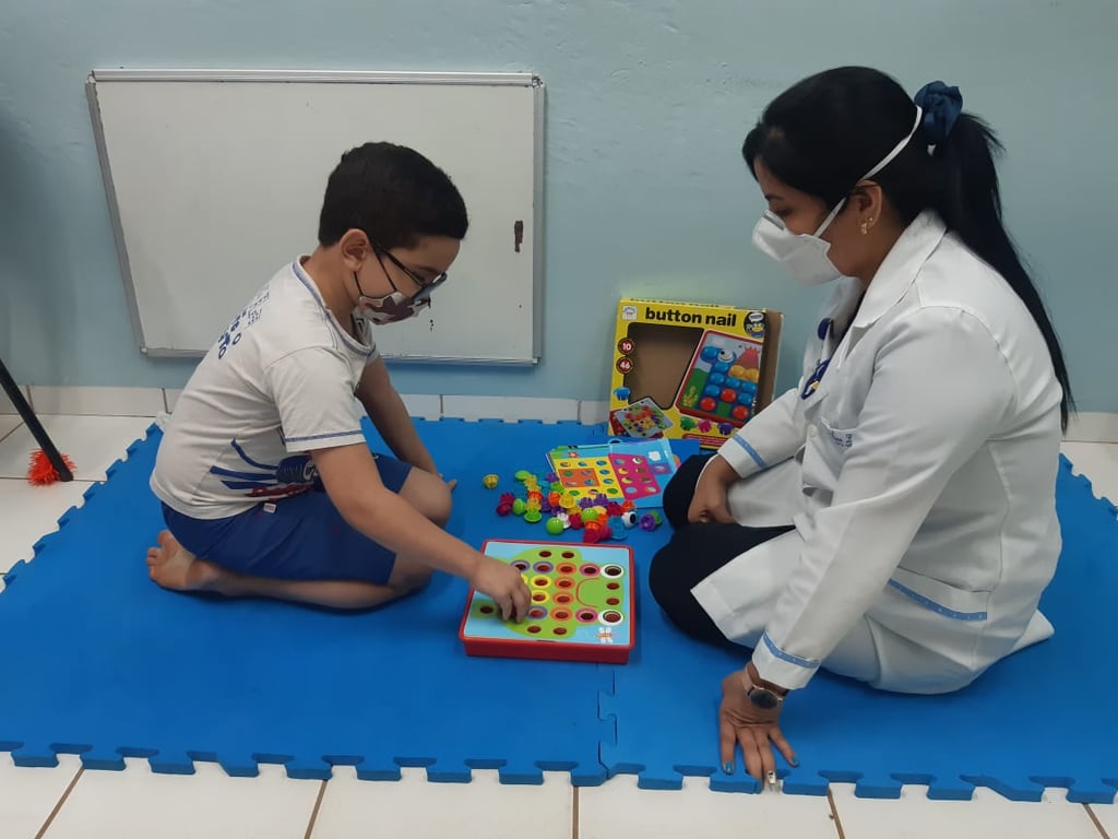 Atendimento em terapia ocupacional no SUS
