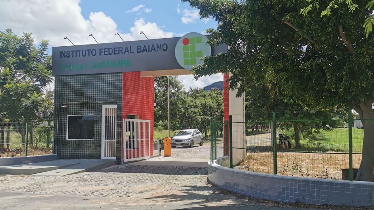 Entrada do IF Baiano – Campus Guanambi