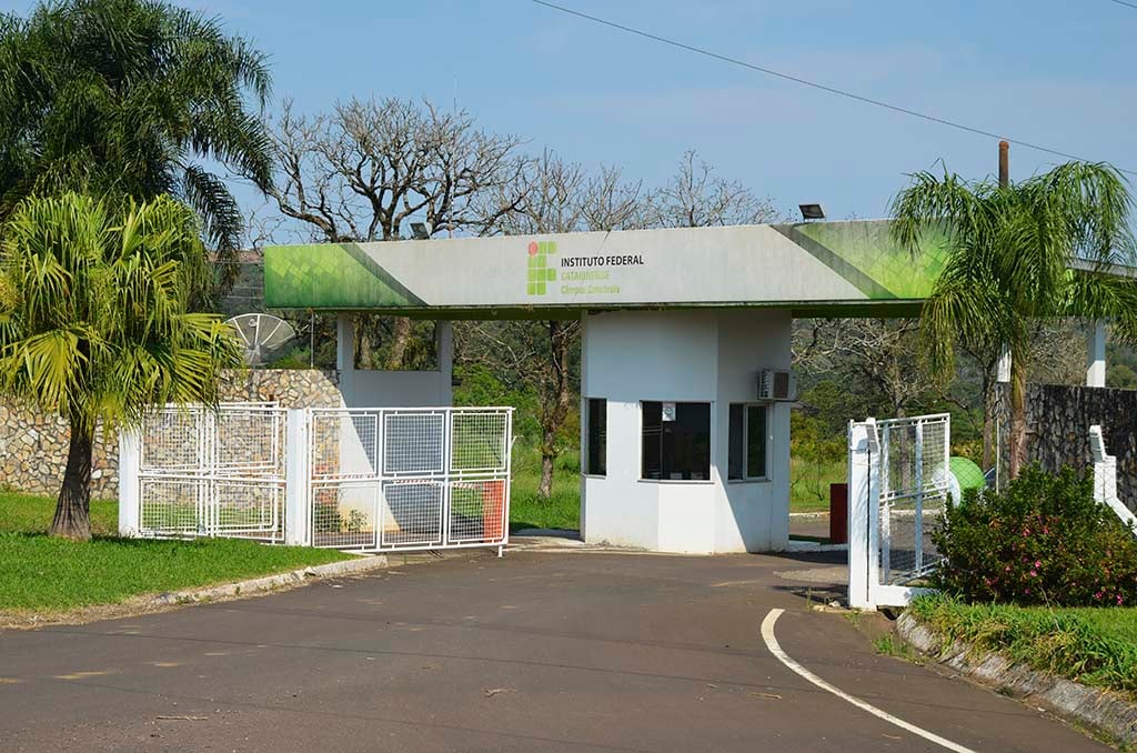 Fachada do Instituto Federal Catarinense – Câmpus Concórdia