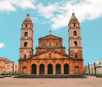 Catedral Angelopolitana, símbolo de Santo Ângelo, cidade sede do IFFar Campus Santo Ângelo.