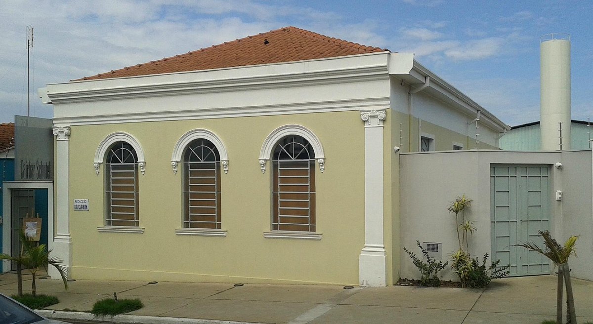 Memorial Cairbar Schutel, cartão-postal de Matão (SP)