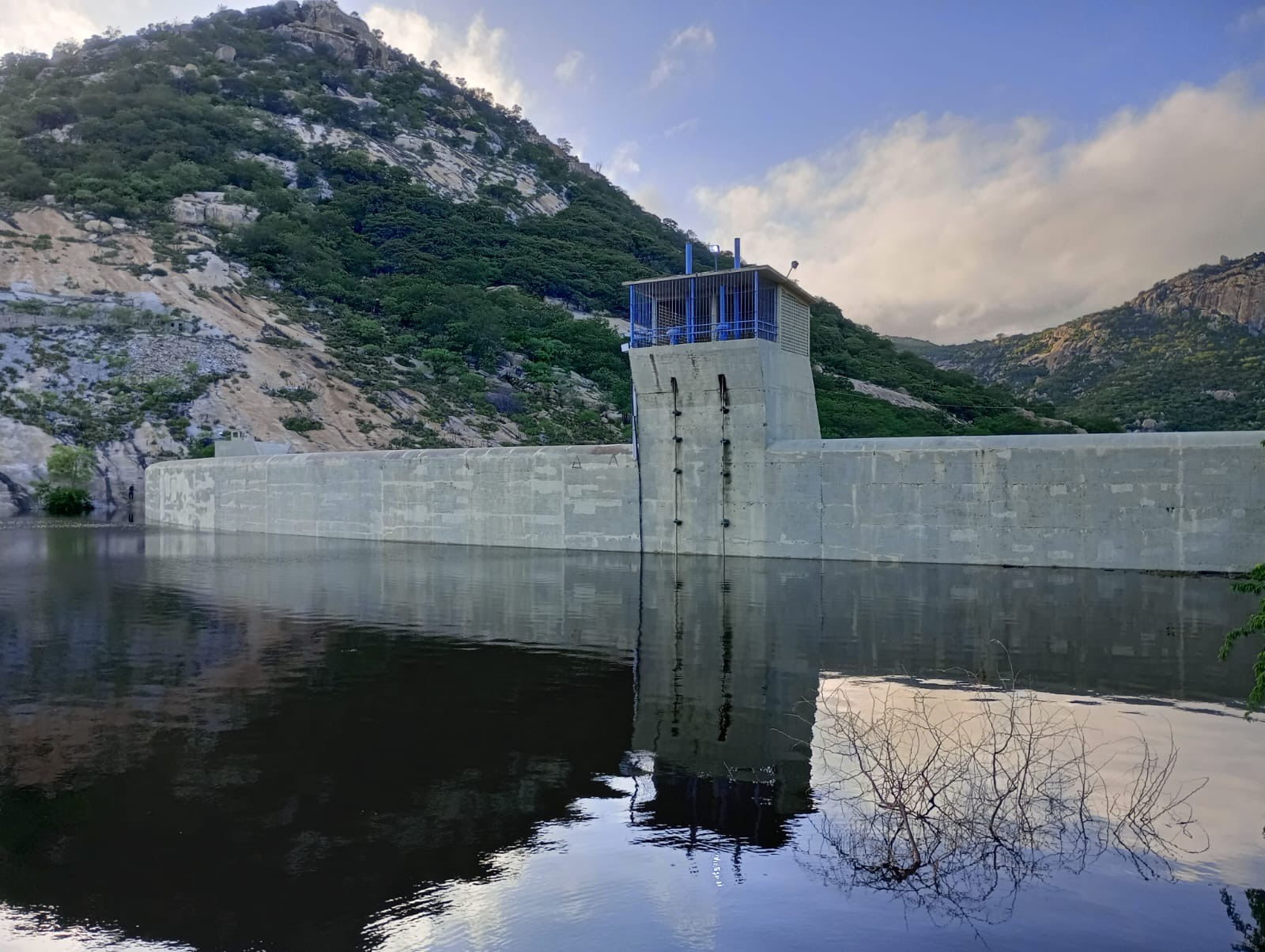 Açude Gargalheiras, em Acari RN