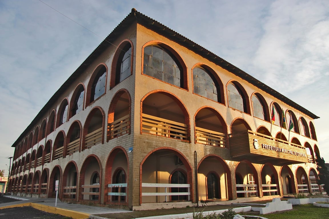Fachada da Prefeitura de Cidreira RS