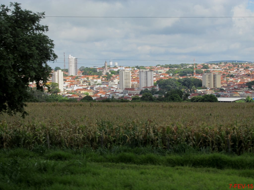 Vista aérea de Taquaritinga SP