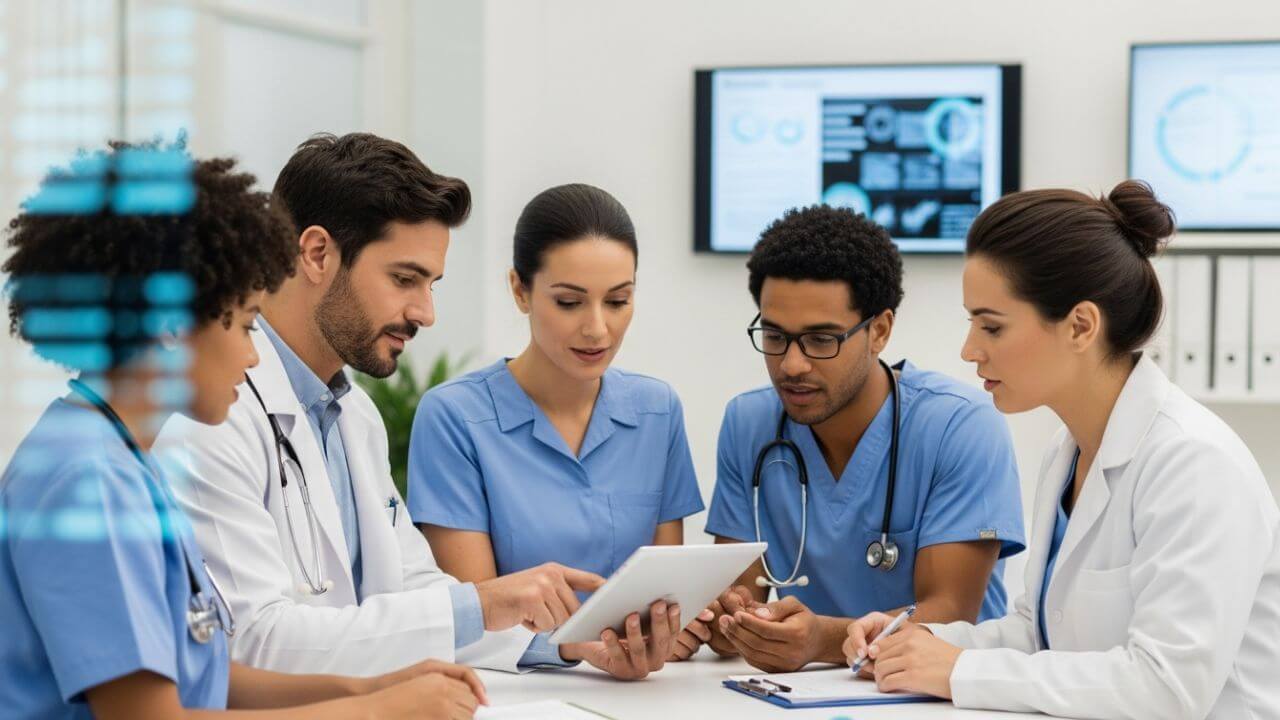 Equipe de saúde e gestão em ambiente de pesquisa clínica