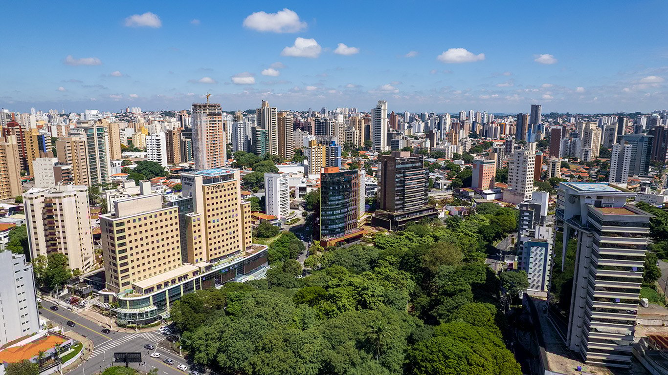 Paisagem urbana de Campinas
