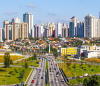 Vista urbana de São José dos Campos SP
