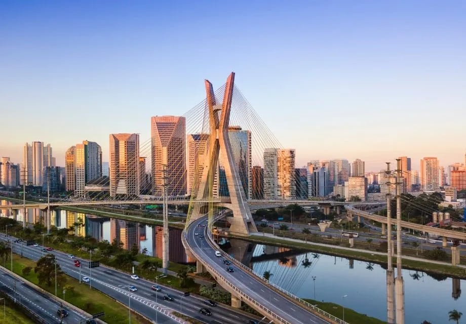 Vista aérea de Ribeira do Pombal BA
