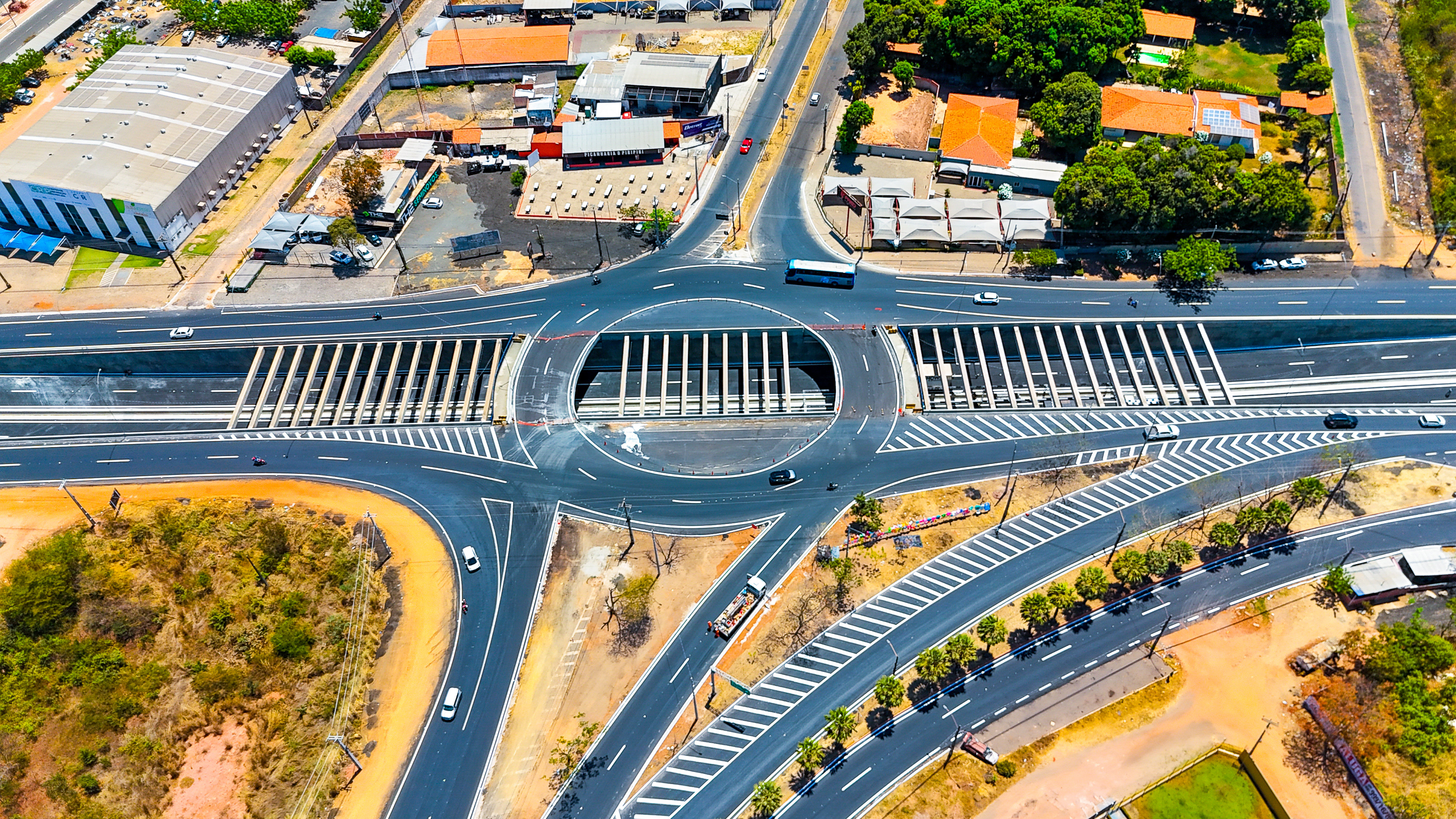 Imagem ilustrativa de infraestrutura rodoviária no Piauí