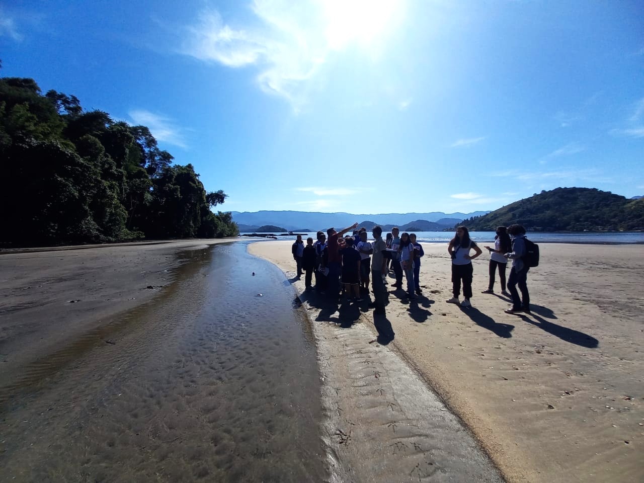 Atividade acadêmica na UFF, em Niterói RJ