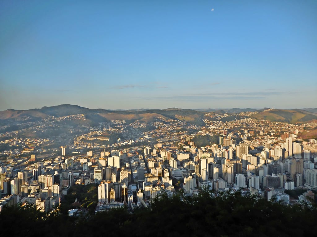 Vista aérea de Juiz de Fora MG
