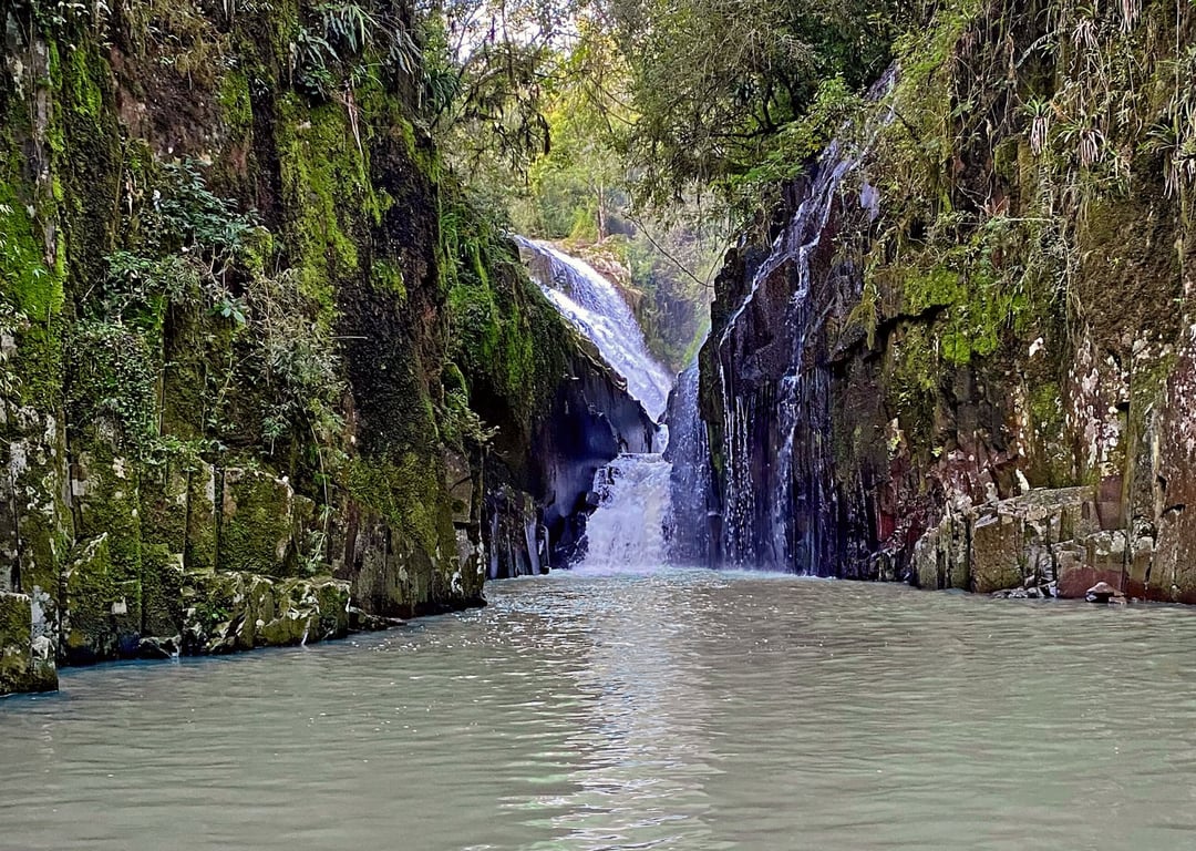 Paisagem rural da Encosta da Serra/Vale do Caí, no RS